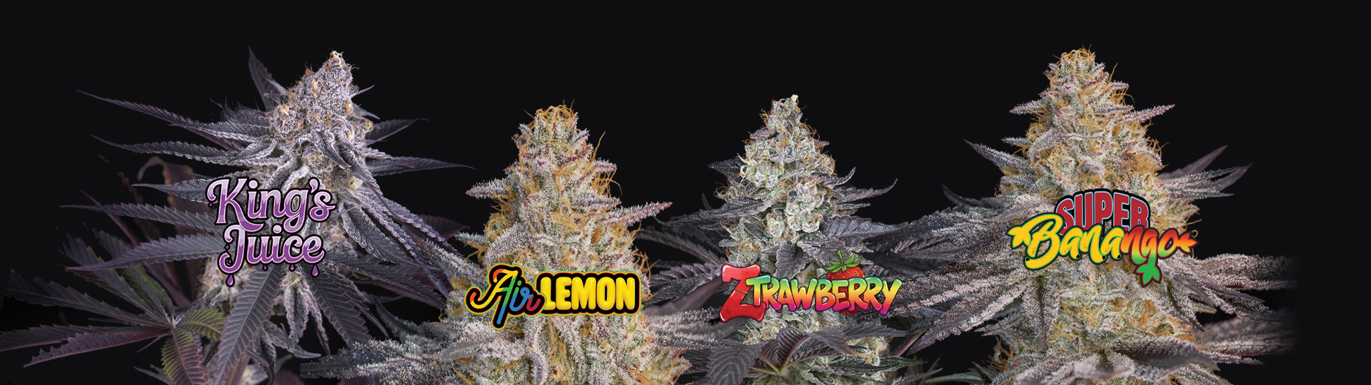 King's Juice, Air Lemon, Ztrawberry and Super Banana Mango colas