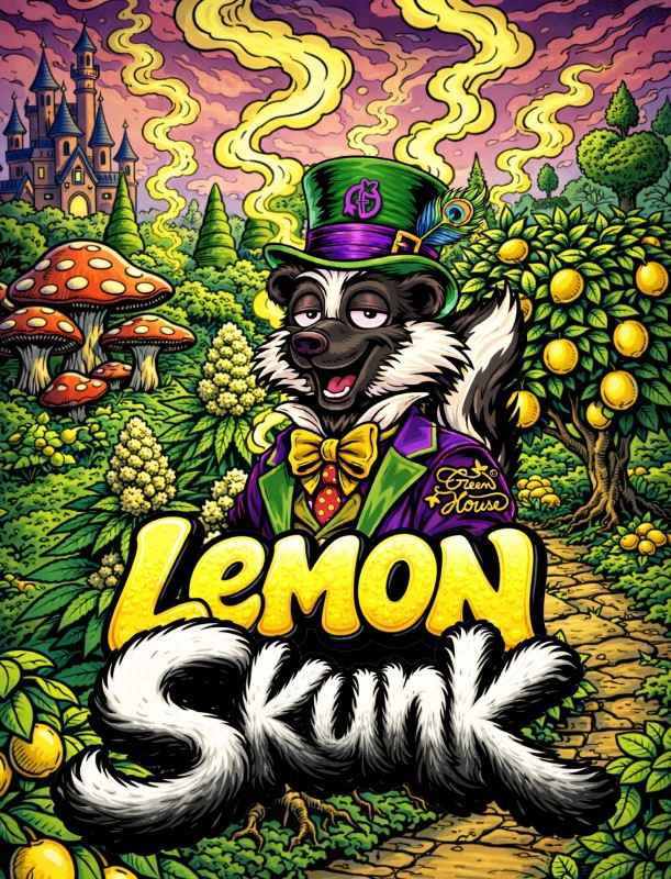 LEMON SKUNK (Feminizada)  da Green House Seed Company Amsterdam